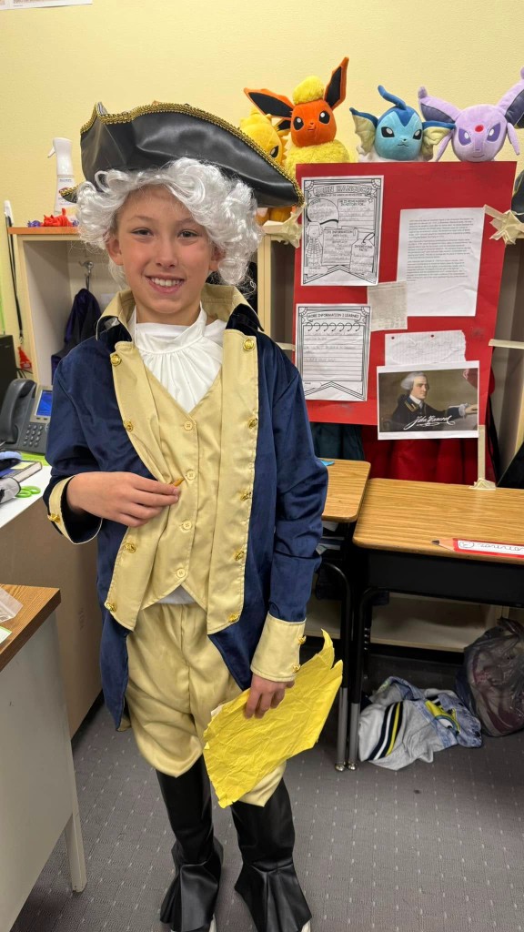 School-age child at Discovery Day